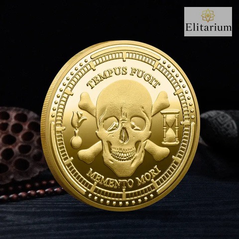 Moneta Pamiątkowa Memento Vivere- Memento Mori Moneta Pamiątkowa Memento Vivere- Memento Mori